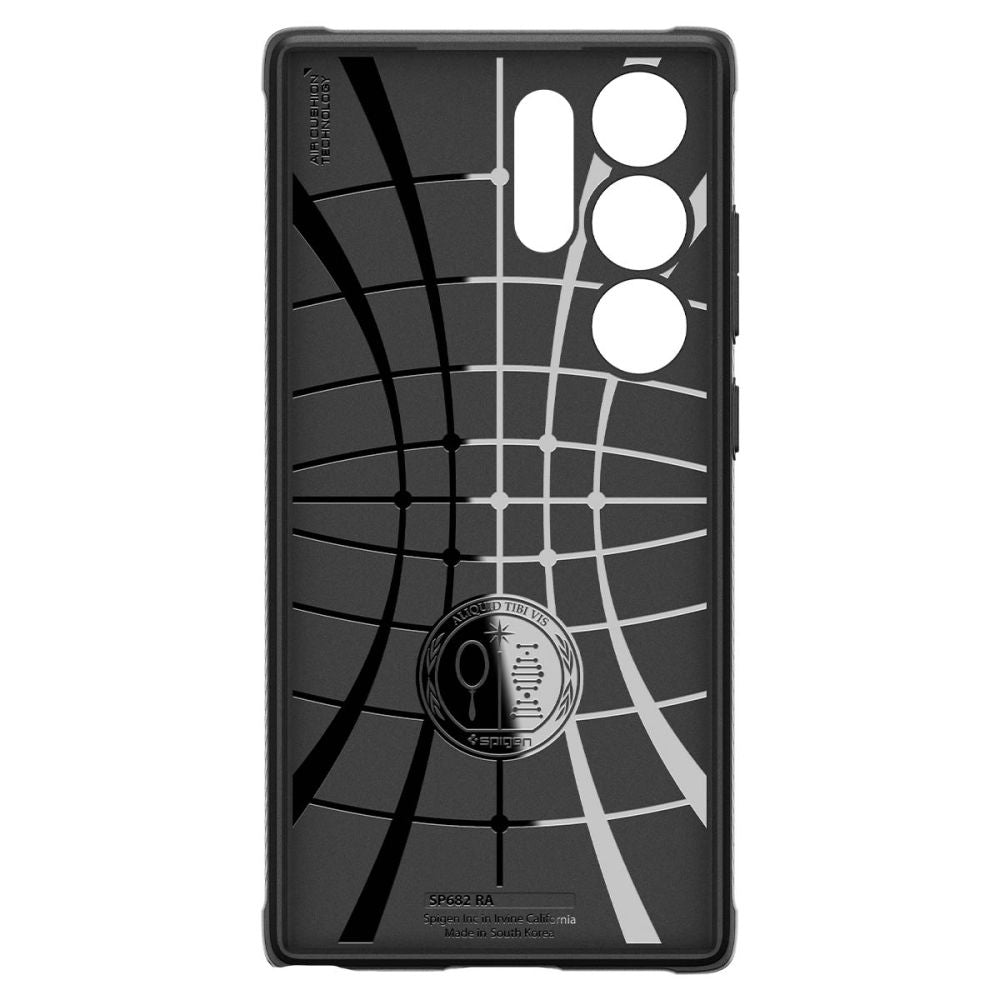 Spigen Rugged Armor dėklas Samsung Galaxy S24 Ultra – juodas