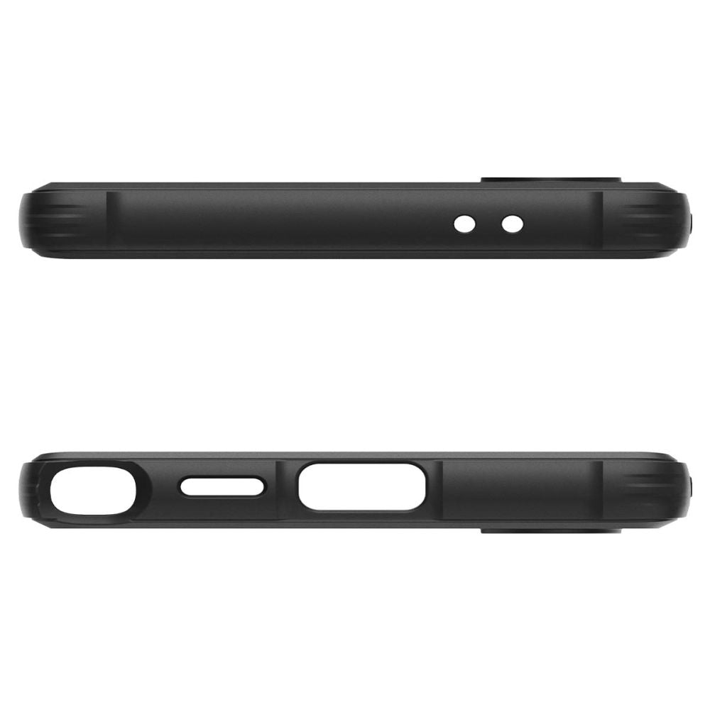 Spigen Rugged Armor dėklas Samsung Galaxy S24 Ultra – juodas