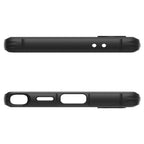 Spigen Rugged Armor dėklas Samsung Galaxy S24 Ultra – juodas