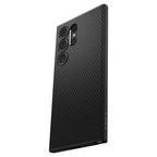 Spigen Liquid Air dėklas Samsung Galaxy S24 Ultra – juodas