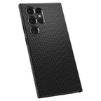 Spigen Liquid Air dėklas Samsung Galaxy S24 Ultra – juodas
