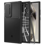 Spigen Optik Armor dėklas Galaxy S24 Ultra – juodas