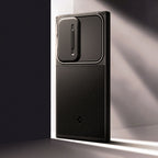 Spigen Optik Armor dėklas Galaxy S24 Ultra – juodas
