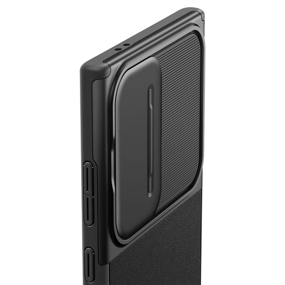 Spigen Optik Armor dėklas Galaxy S24 Ultra – juodas