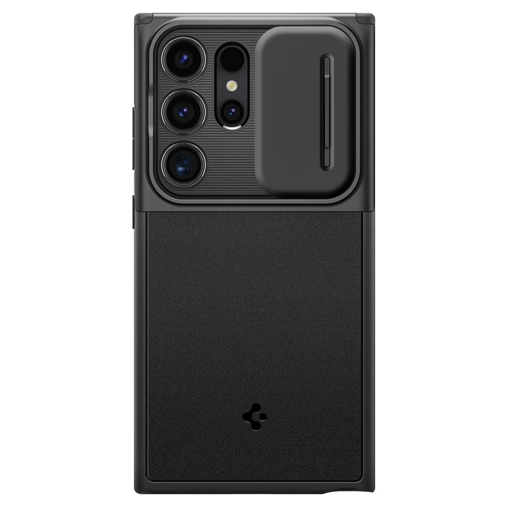 Spigen Optik Armor dėklas Galaxy S24 Ultra – juodas