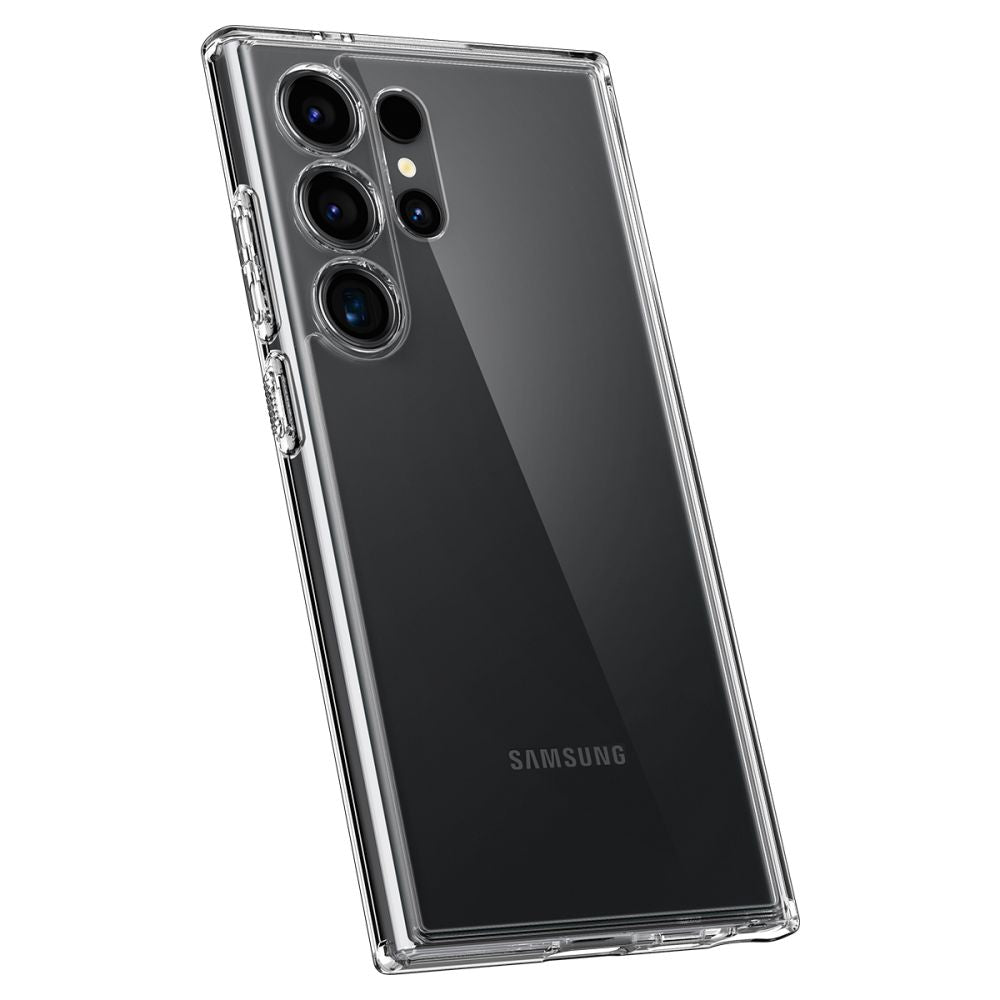 Skaidrus Spigen Ultra Hybrid dėklas Samsung Galaxy S24 Ultra
