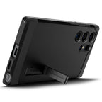 Spigen Tough Armor dėklas Galaxy S24 Ultra – juodas