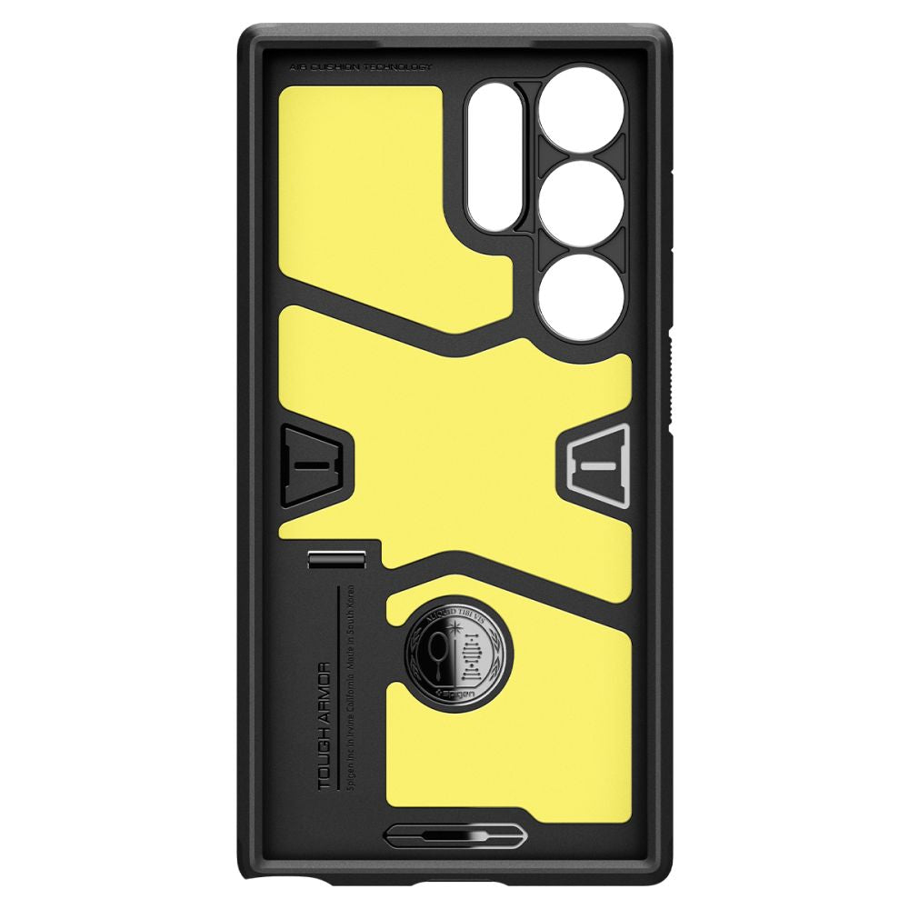 Spigen Tough Armor dėklas Galaxy S24 Ultra – juodas