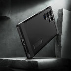 Spigen Tough Armor dėklas Galaxy S24 Ultra – juodas