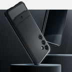 Spigen Rugged Armor dėklas Galaxy S24 – juodas
