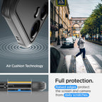 Spigen Rugged Armor dėklas Galaxy S24 – juodas