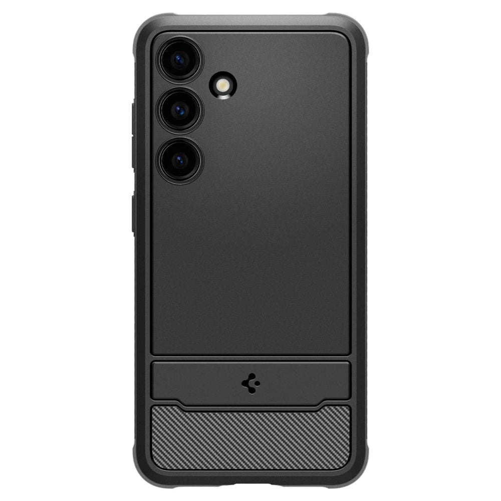Spigen Rugged Armor dėklas Galaxy S24 – juodas