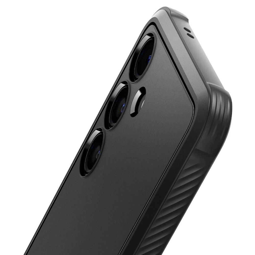 Spigen Rugged Armor dėklas Galaxy S24 – juodas