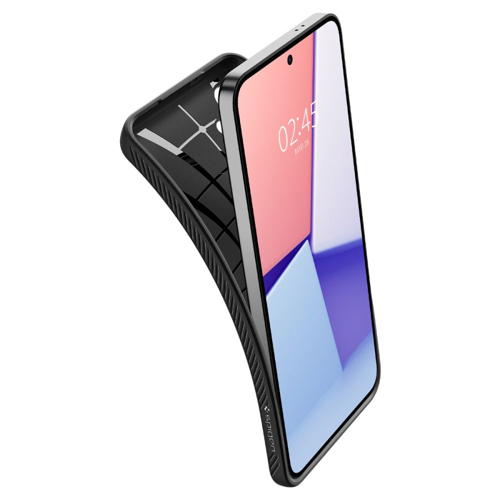 Spigen Liquid Air dėklas Samsung Galaxy S24 – matinis juodas