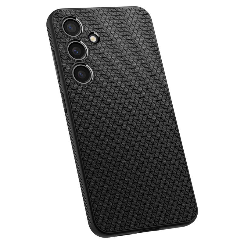 Spigen Liquid Air dėklas Samsung Galaxy S24 – matinis juodas