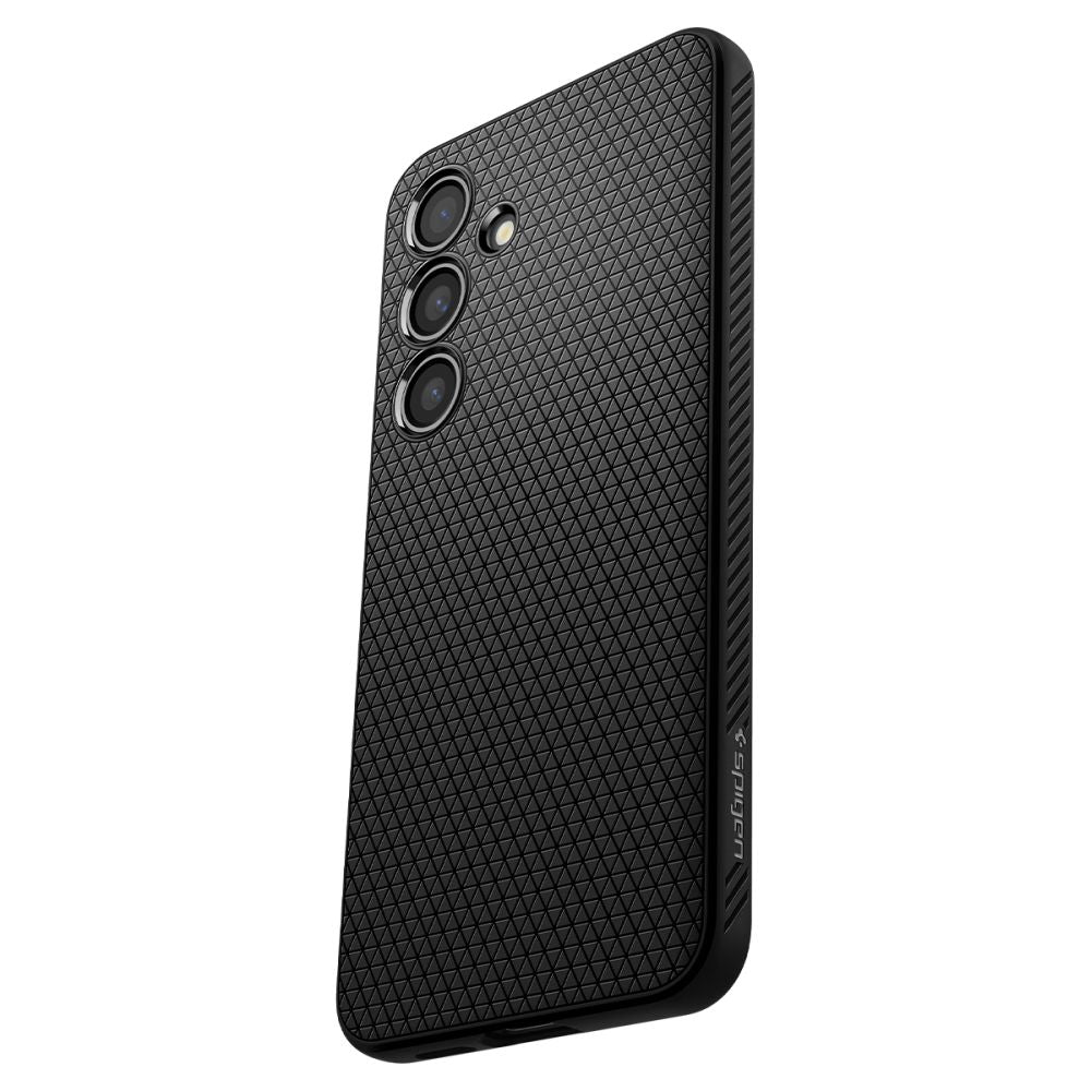 Spigen Liquid Air dėklas Samsung Galaxy S24 – matinis juodas