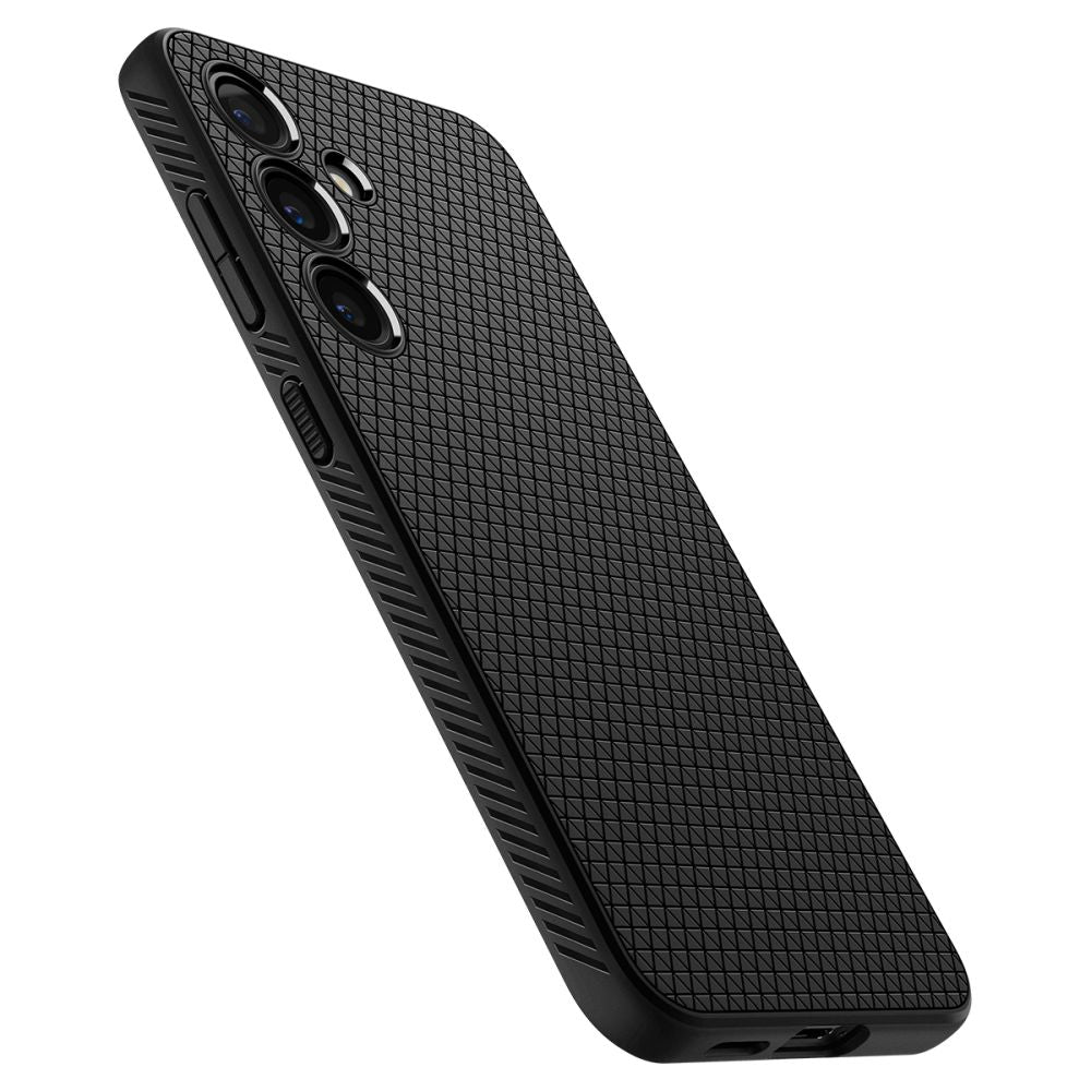 Spigen Liquid Air dėklas Samsung Galaxy S24 – matinis juodas