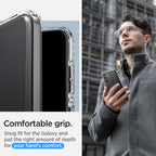 Spigen Ultra Hybrid dėklas Samsung Galaxy S24 – skaidrus
