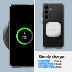 Spigen Ultra Hybrid dėklas Samsung Galaxy S24 – skaidrus