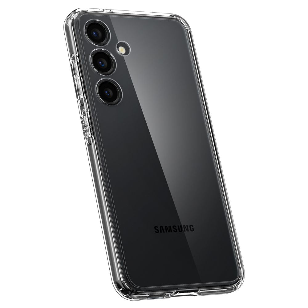 Spigen Ultra Hybrid dėklas Samsung Galaxy S24 – skaidrus