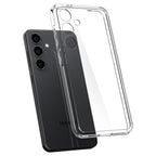 Spigen Ultra Hybrid dėklas Samsung Galaxy S24 – skaidrus