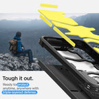 Spigen Tough Armor dėklas Samsung Galaxy S24 – juodas