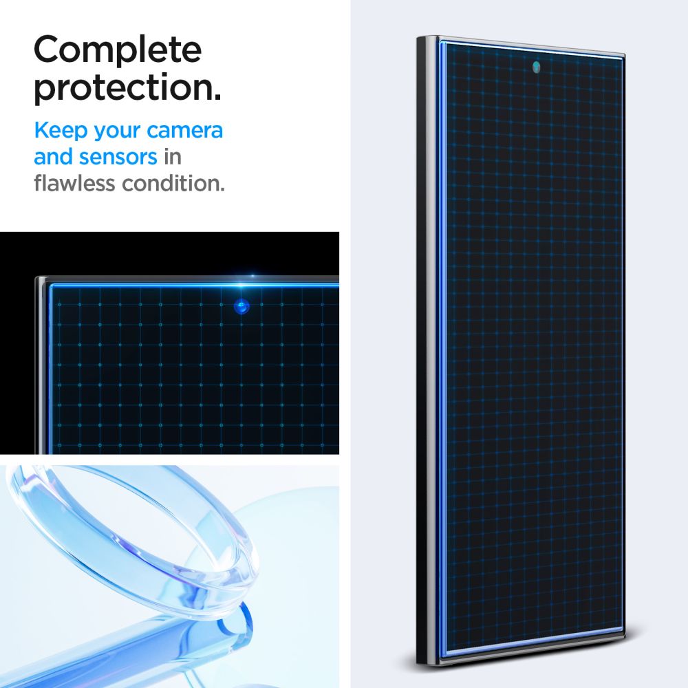Spigen Glas TR EZ Fit stiklas Galaxy S24 Ultra (2 vnt.)