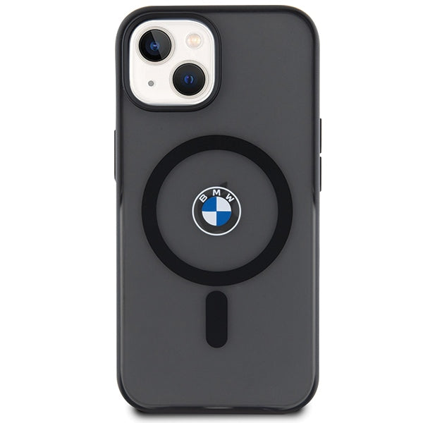BMW MagSafe dėklas iPhone 15 Plus / 14 Plus – juodas