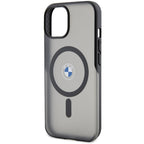 BMW MagSafe dėklas iPhone 15 Plus / 14 Plus – juodas