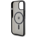 BMW MagSafe dėklas iPhone 15 Plus / 14 Plus – juodas