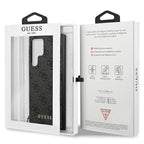 Guess 4G Charms dėklas Samsung Galaxy S24 Ultra – juodas -- Samsung Galaxy S24 Ultra