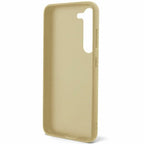 Guess Glitter Script dėklas Samsung Galaxy S24+ – auksinis