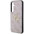 Guess 4G Big Metal Logo dėklas Samsung Galaxy S24 – rožinis