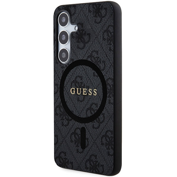Guess MagSafe dėklas Samsung Galaxy S24 – juodas