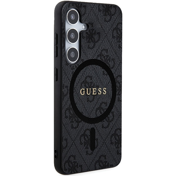 Guess MagSafe dėklas Samsung Galaxy S24 – juodas