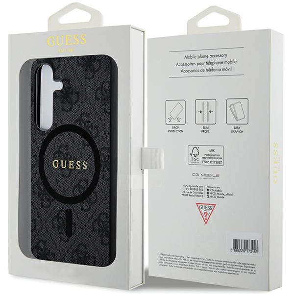 Guess MagSafe dėklas Samsung Galaxy S24 – juodas