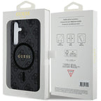 Guess MagSafe dėklas Samsung Galaxy S24 – juodas