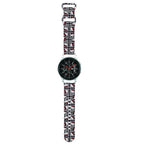 Hello Kitty silikoninės galvutės ir juostelės universalios 22 mm - juodos