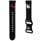 Hello Kitty silikoninis Kitty galvos dirželis universalus 20mm - juodas
