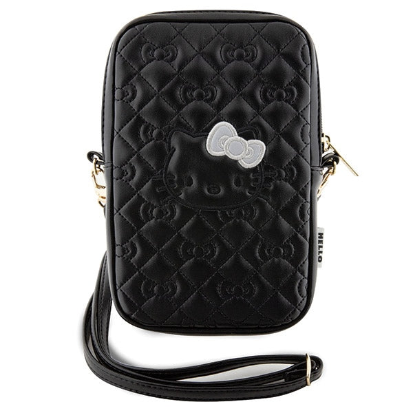 Hello Kitty Quilted Bows Strap krepšys - juoda -- Uncategorized