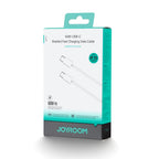 Joyroom Ben Series S-A45 USB-C / USB-C 60W laidas 1 m - baltas