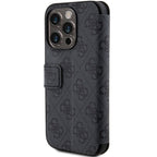 Guess 4G Big Metal Logo dėklas iPhone 15 Pro – pilkas