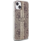 Guess dėklas iPhone 15 Plus/14 Plus – rudas