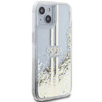 Guess dėklas iPhone 15 Plus / 14 Plus – skaidrus