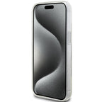 Guess dėklas iPhone 15 Plus / 14 Plus – skaidrus