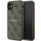 Guess MagSafe dėklas iPhone 11/XR – rudas -- iPhone 11