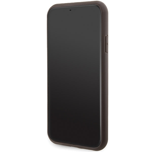 Guess MagSafe dėklas iPhone 11/XR – rudas -- iPhone 11