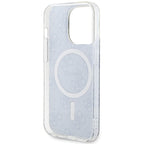 Guess MagSafe dėklas iPhone 15 Pro – mėlynas