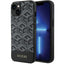 Guess GCube Stripes MagSafe dėklas iPhone 15/14/13 – juodas