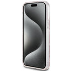 Guess MagSafe dėklas iPhone 15/14/13 – rožinis